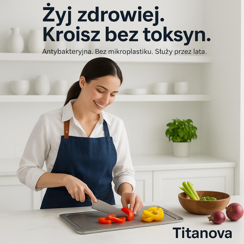 Titanova™ - Bezpieczna dla Zdrowia Tytanowa Deska